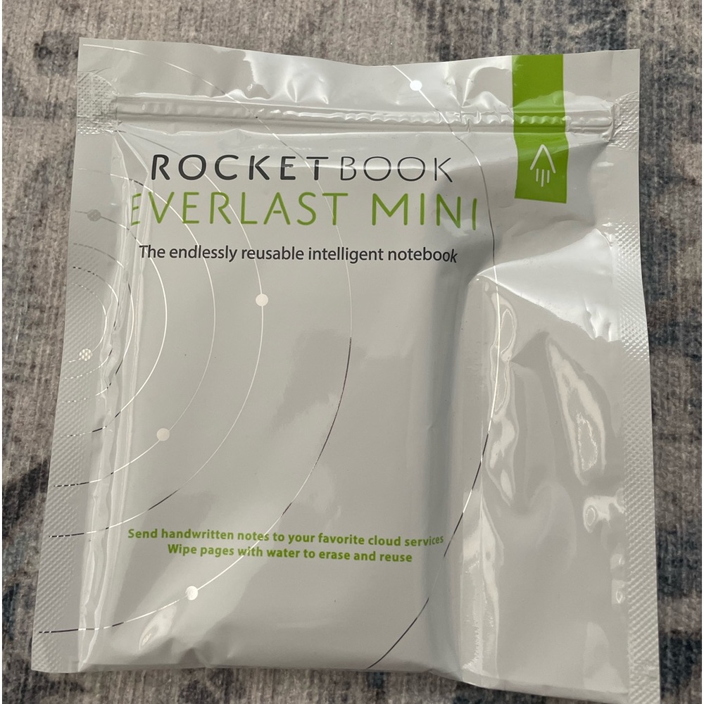 Rocket Book reusable smart notebook
